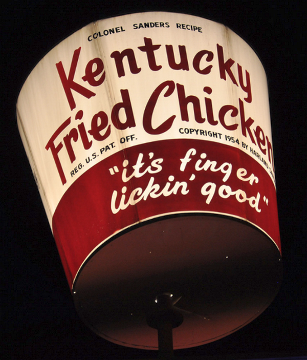 KFC finger lickin' good
