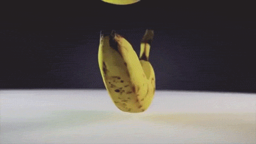 bananas in action GIF
