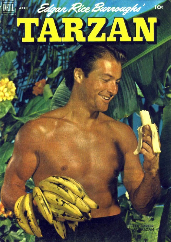 Tarzan with bananas
